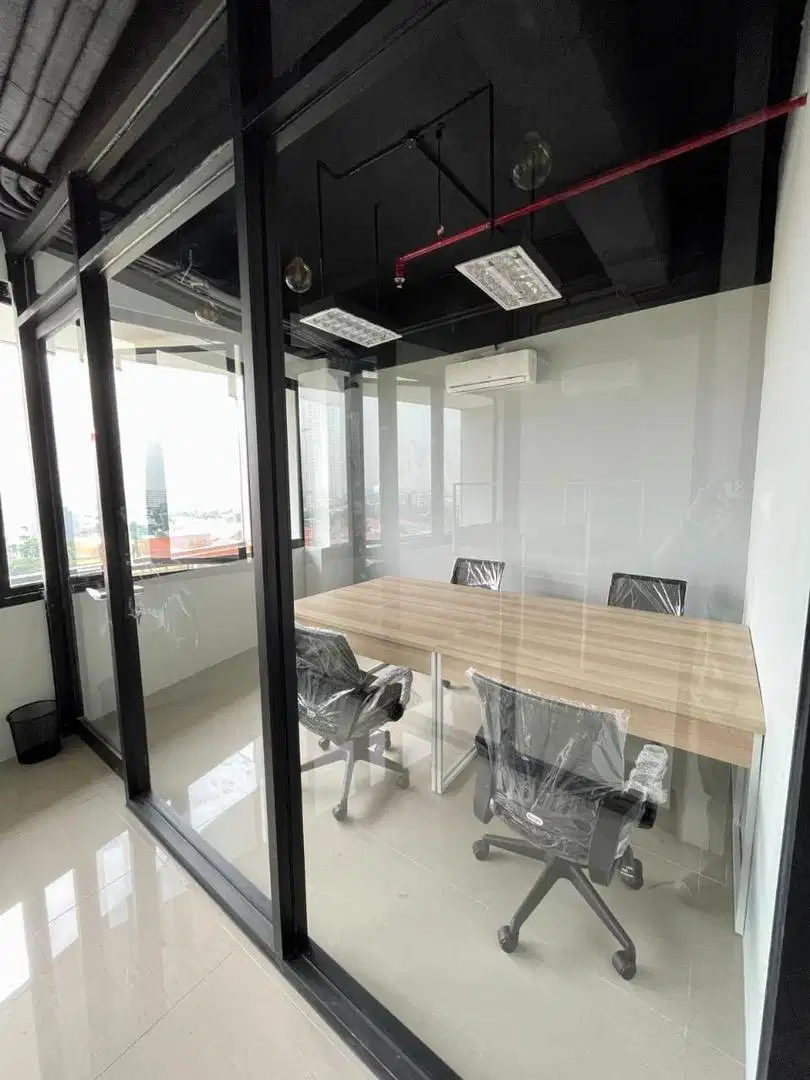 Sewa kantor siap pakai Surabaya Barat / Pusat harga murah fasilitas ok