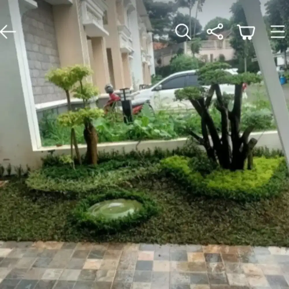 Dekoraai taman pembuatan taman