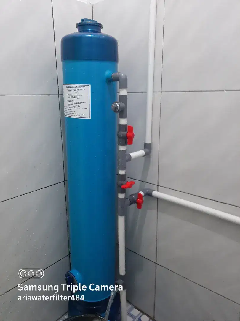 Filter Air Pvc Diameter 8 Inchi Tinggi 135 Cm
