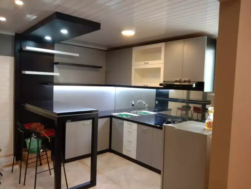 kitchenset minibar meja tv almari pakaian rak buku file dokumen kantor