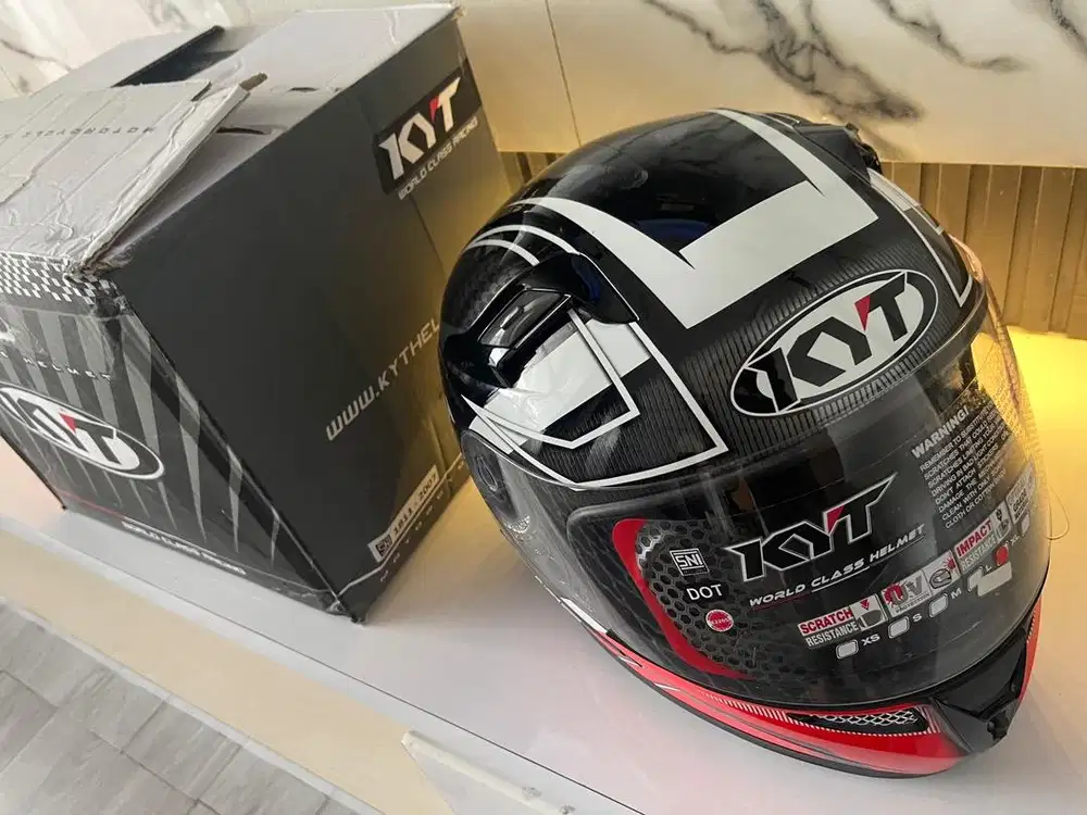 Helm kyt k2Rider size XL