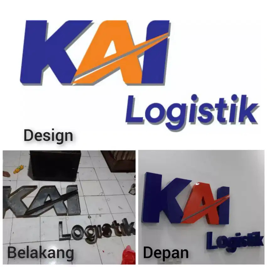 Huruf Timbul, Neon Box, Sign LED