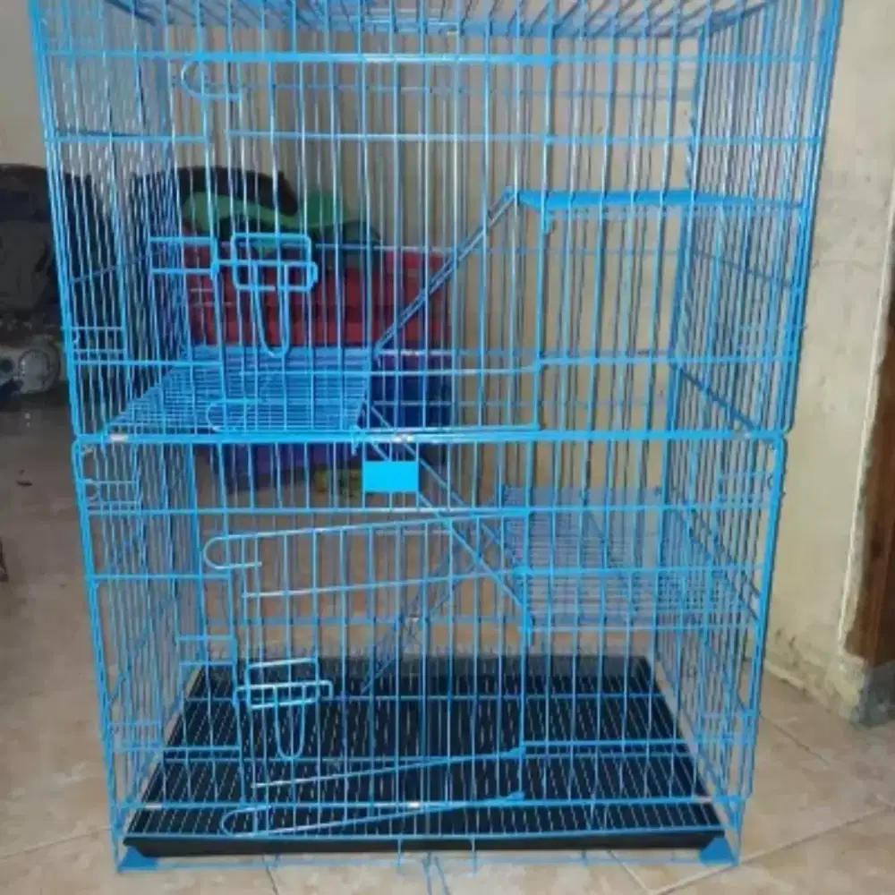 Kandang kucing dll 75x50x100cm Baru full today alas