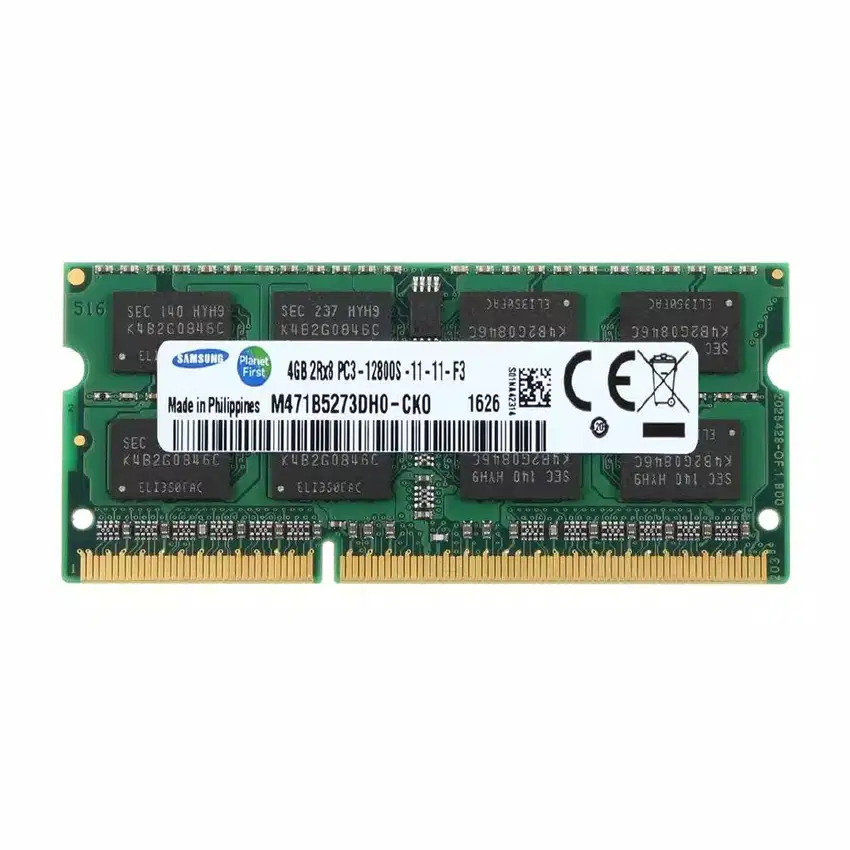 Ram Samsung ori New Sodim 4GB DDR3 Pc3 12800 Ngebut