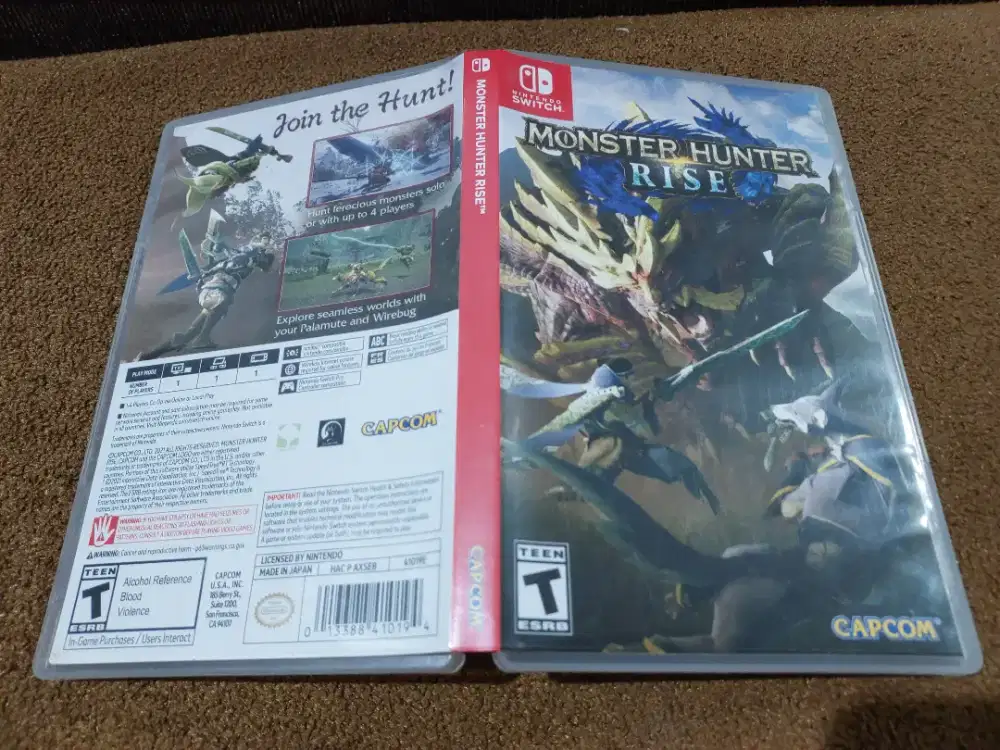 NINTENDO SWITCH  MONSTER HUNTER RISE