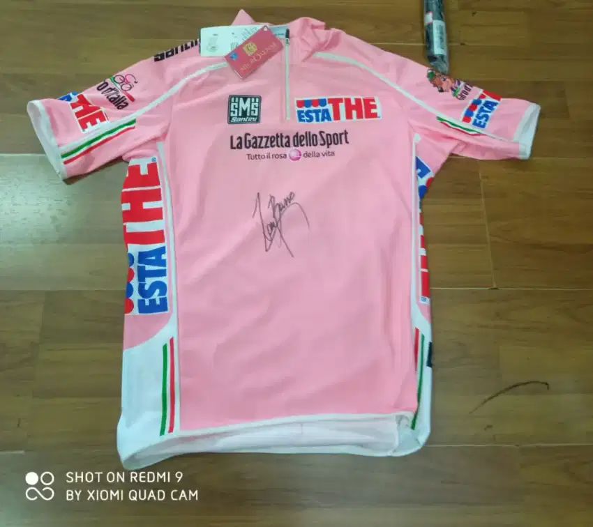 Jersey ori santini plus ttd atlit ivan basso