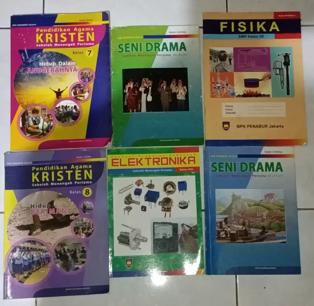 Buku sekolah penabur kelas 7 Dan 8