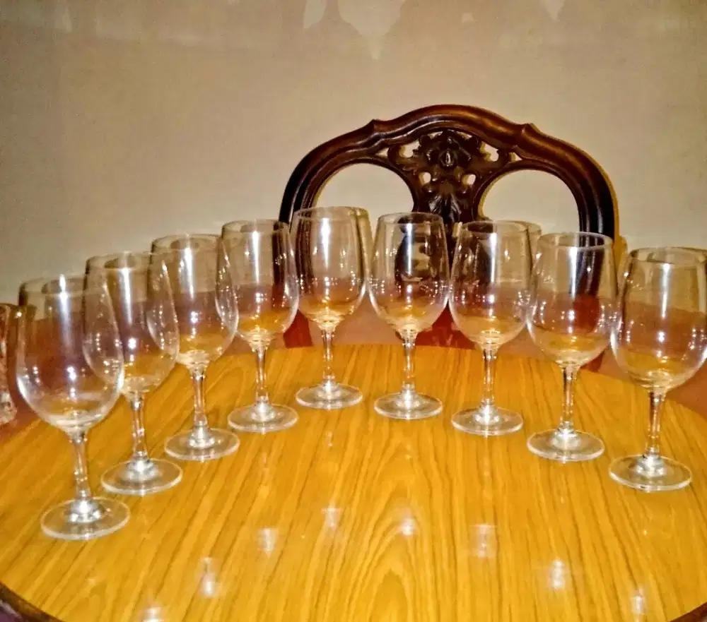 Gelas kristal wine/ Gelas anggur