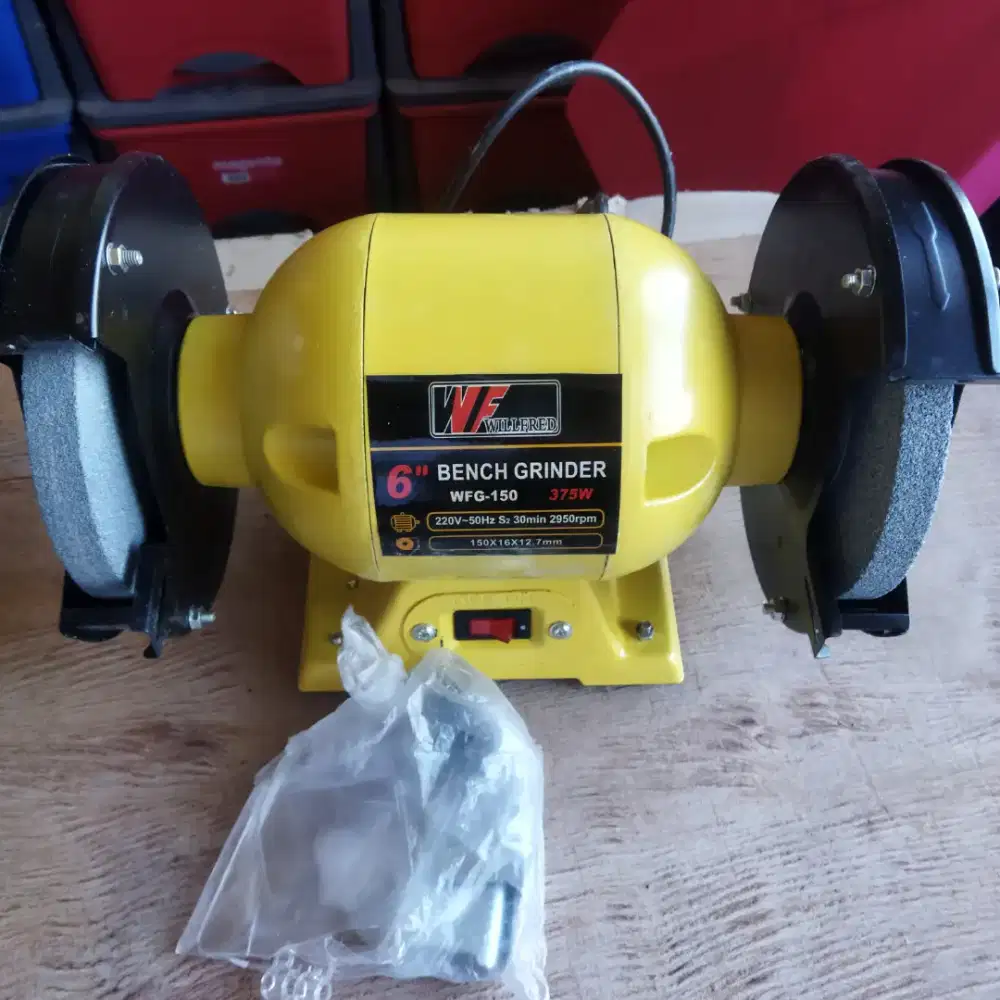 BENCH GRINDER / GERINDA DUDUK 6” - WFG 150 – WILLFRED