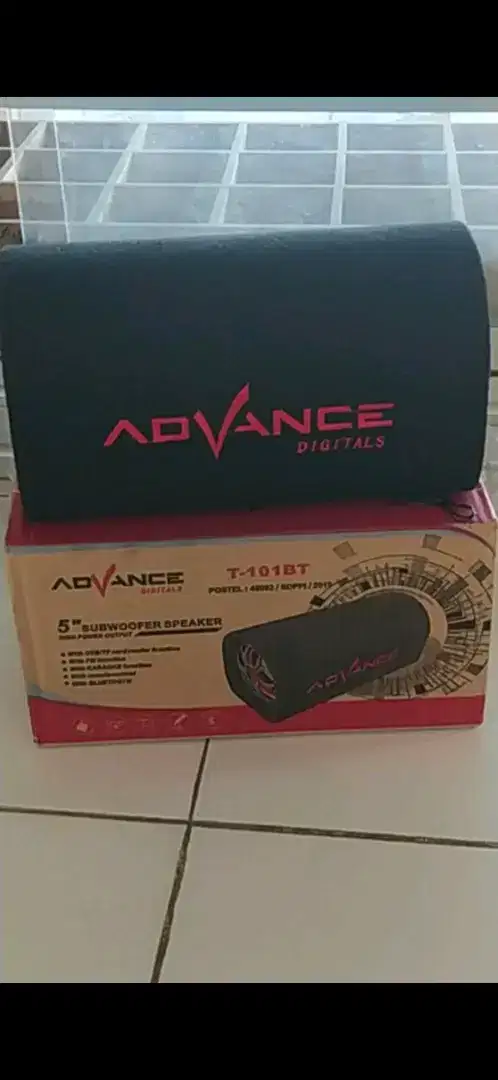 SPEAKER SUBWOFER ADVANCE BLUETOOTH FULL BASS