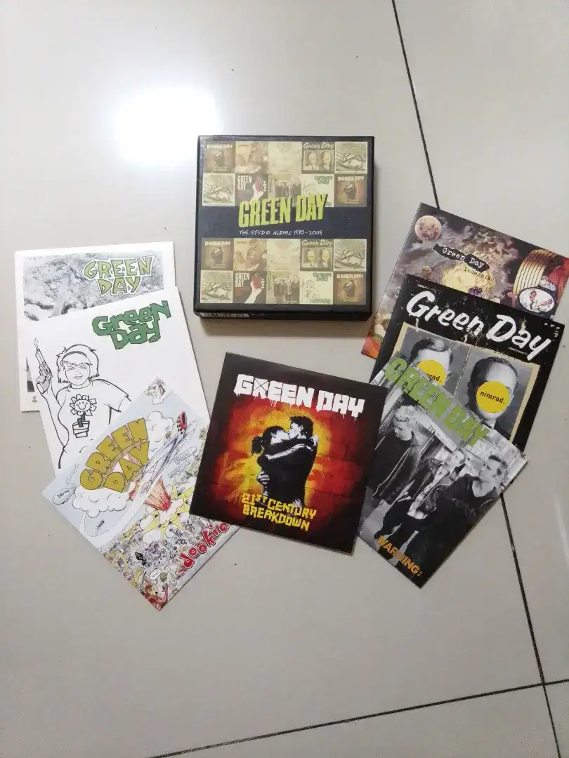 CD GREEN DAY the studio album 1990-2009