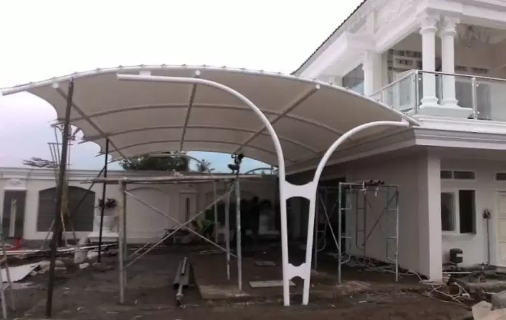 Pasang kanopi membran agtex murah