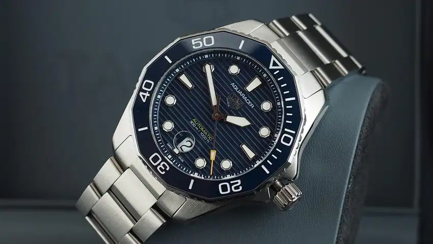 Tag Heuer Aquaracer Automatic Calibre 5 Blue dial Ceramic Bezel 2022