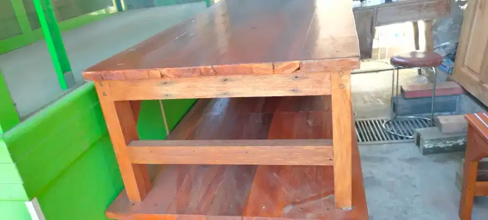 Meja lesehan murah 50x100 tinggi 30