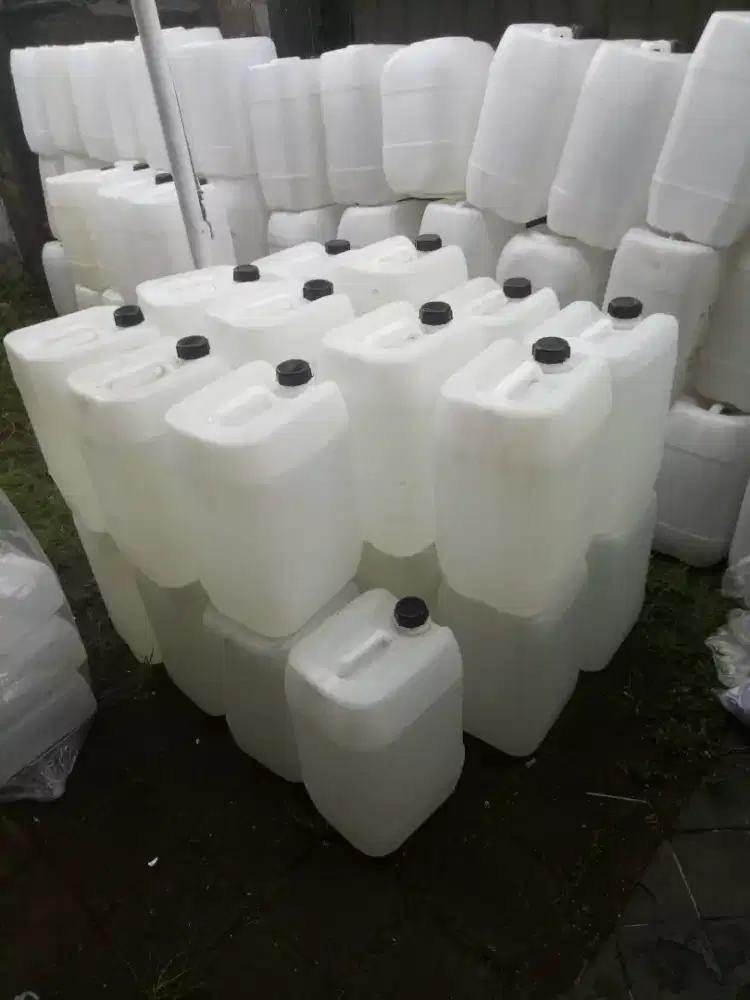 JERIGEN HDPE 25 LITER BEKAS SANGAT LAYAK PAKAI
