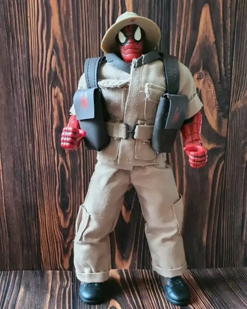 Boneka Action figure Vintage : SAFARI SPIDERMAN