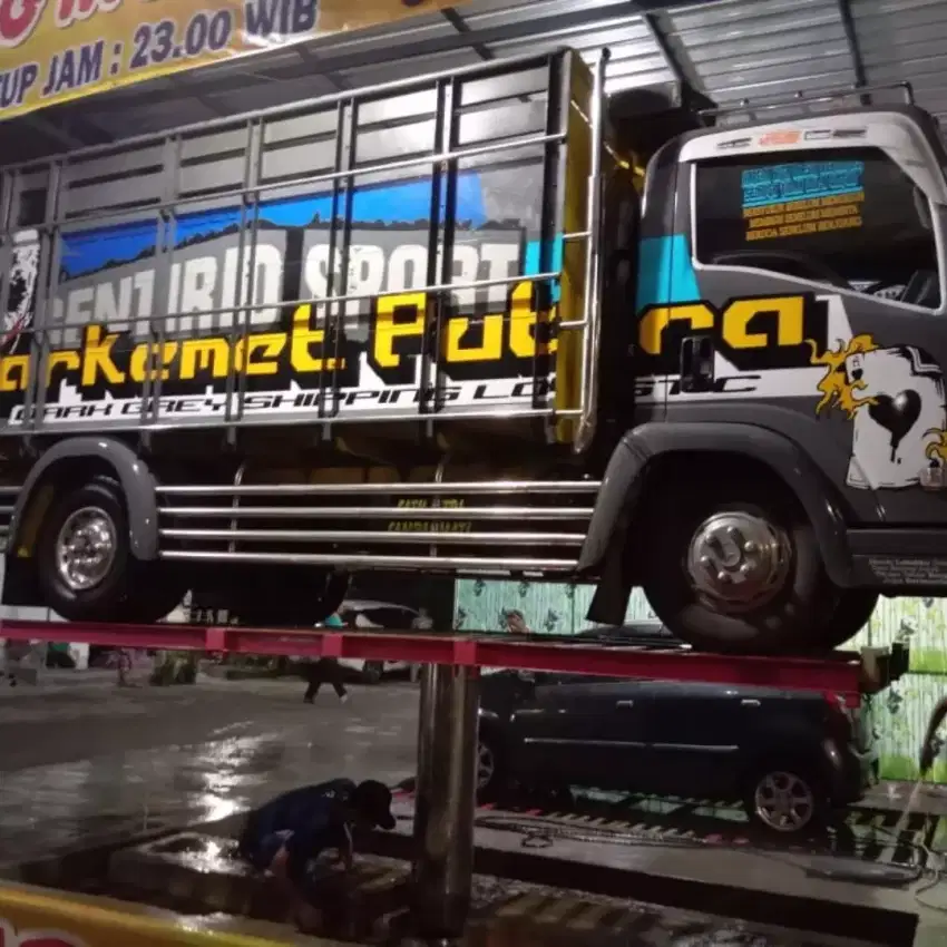 Paket Cuci Truck/Mobil 2 Hidrolik Meja Full H