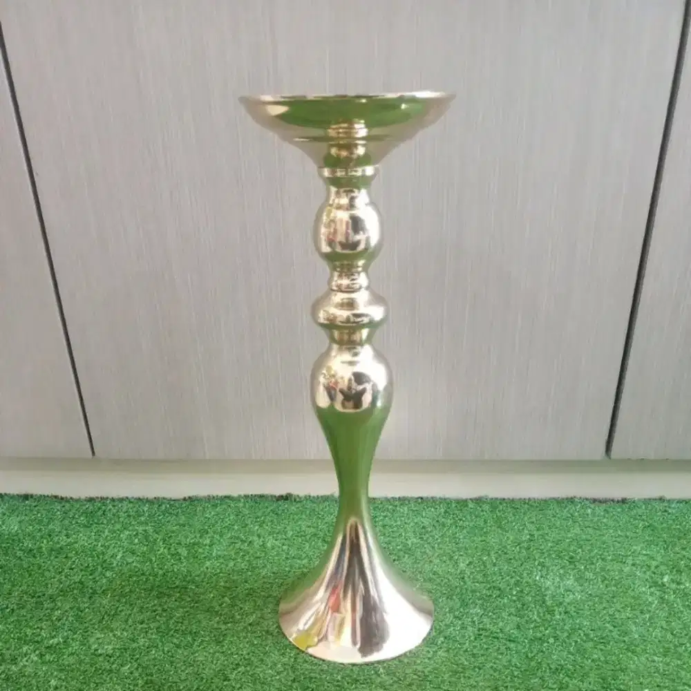 Preloved Mermaid Centerpiece Flower Vase HolderGold / Candle Holder