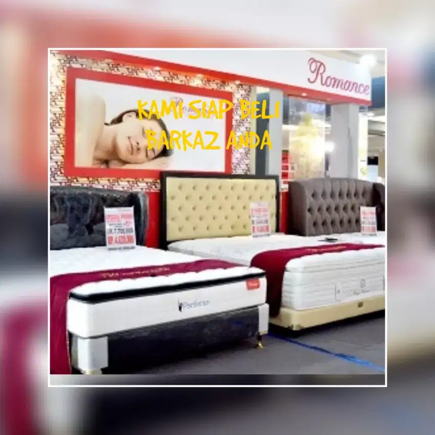 Kami beli lagi Springbed bekasmu, pindahan rumah