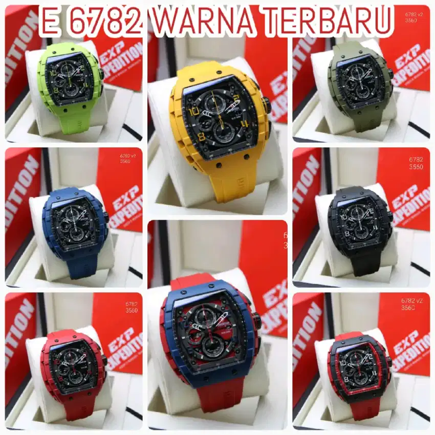 Jamtangan Arloji Expedition 6782 Original 1 Tahun