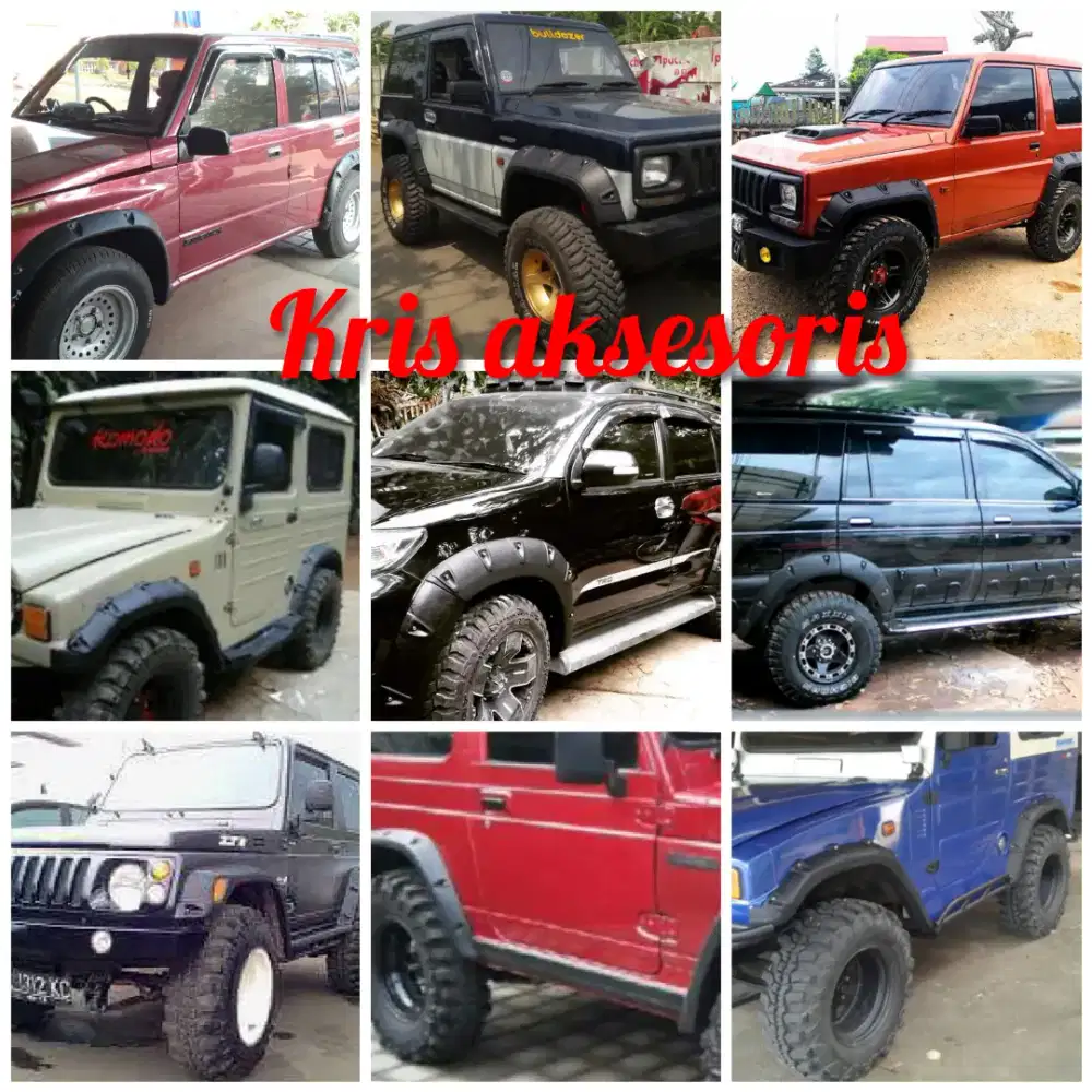 jual over fender bahan fiberglass tebal  kuat
berkualitas