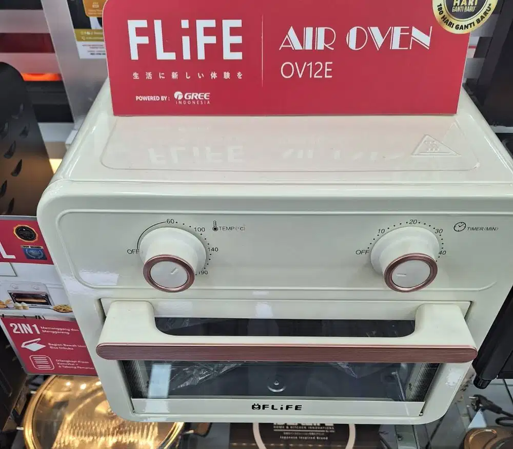 Oven Air Fryer Flife Pemanggang Panggang OV12E
