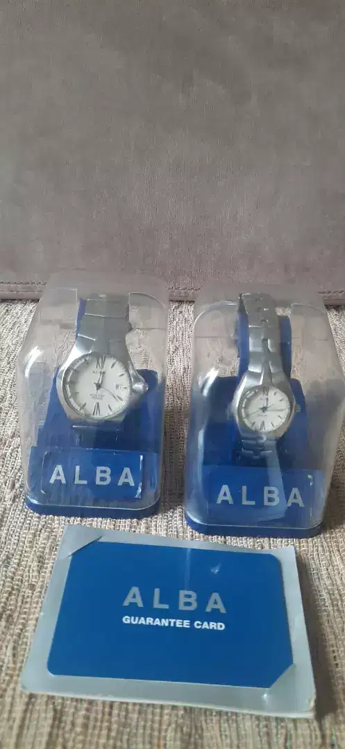 Jam tangan Couple Alba