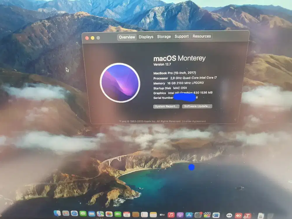 Macbook pro 15 2017 touchbar gress