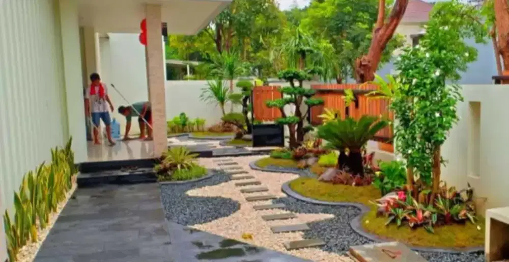 Tukang ampyangan batu sikat &taman ,surabaya, sidoarjo, gresik