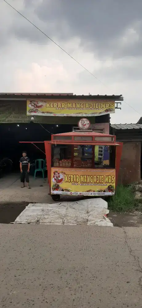 Jual ngerobak kebab bisa nego di tempat