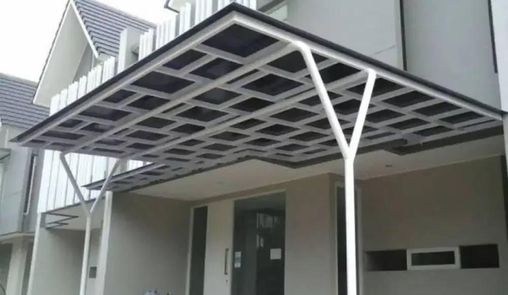 Kanopi galvanis atap spandek