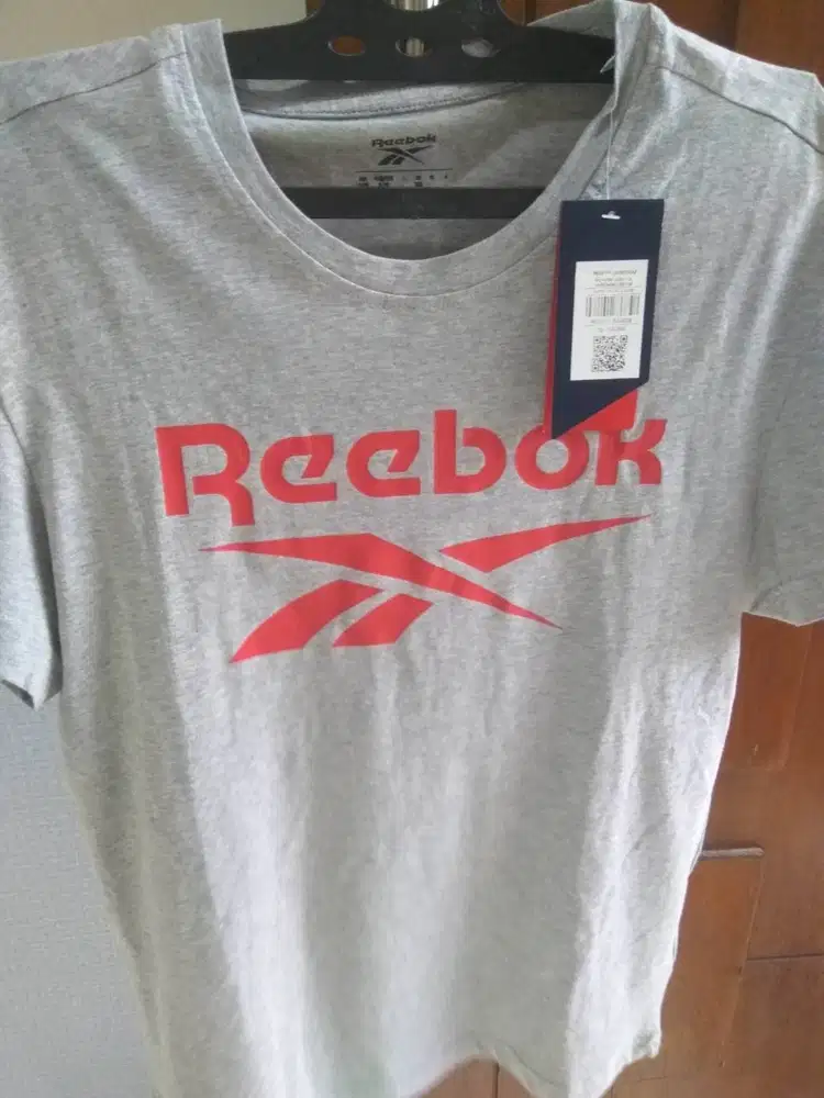 Kaos REEBOK Big LOGO Tee FP9153 Grey - XL
