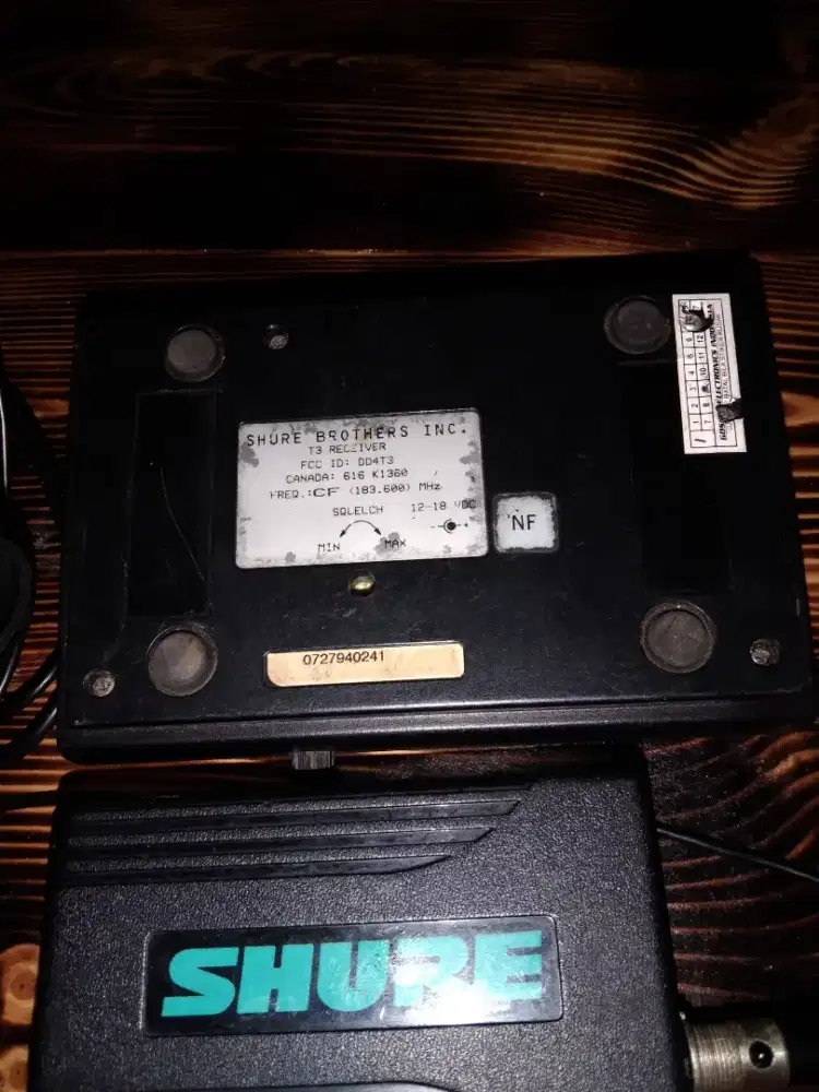 Mic Shure cllp on original