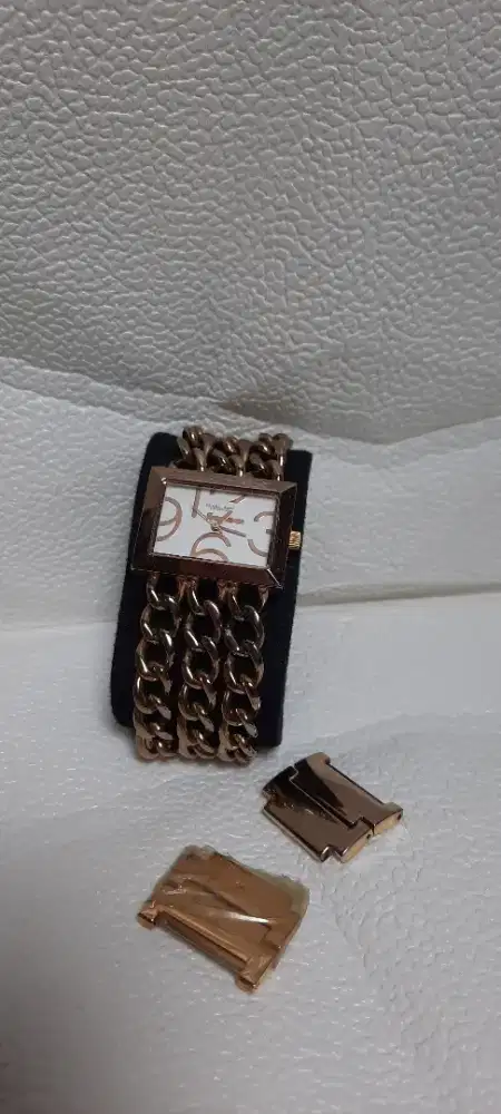 jam tangan christian angel rose gold