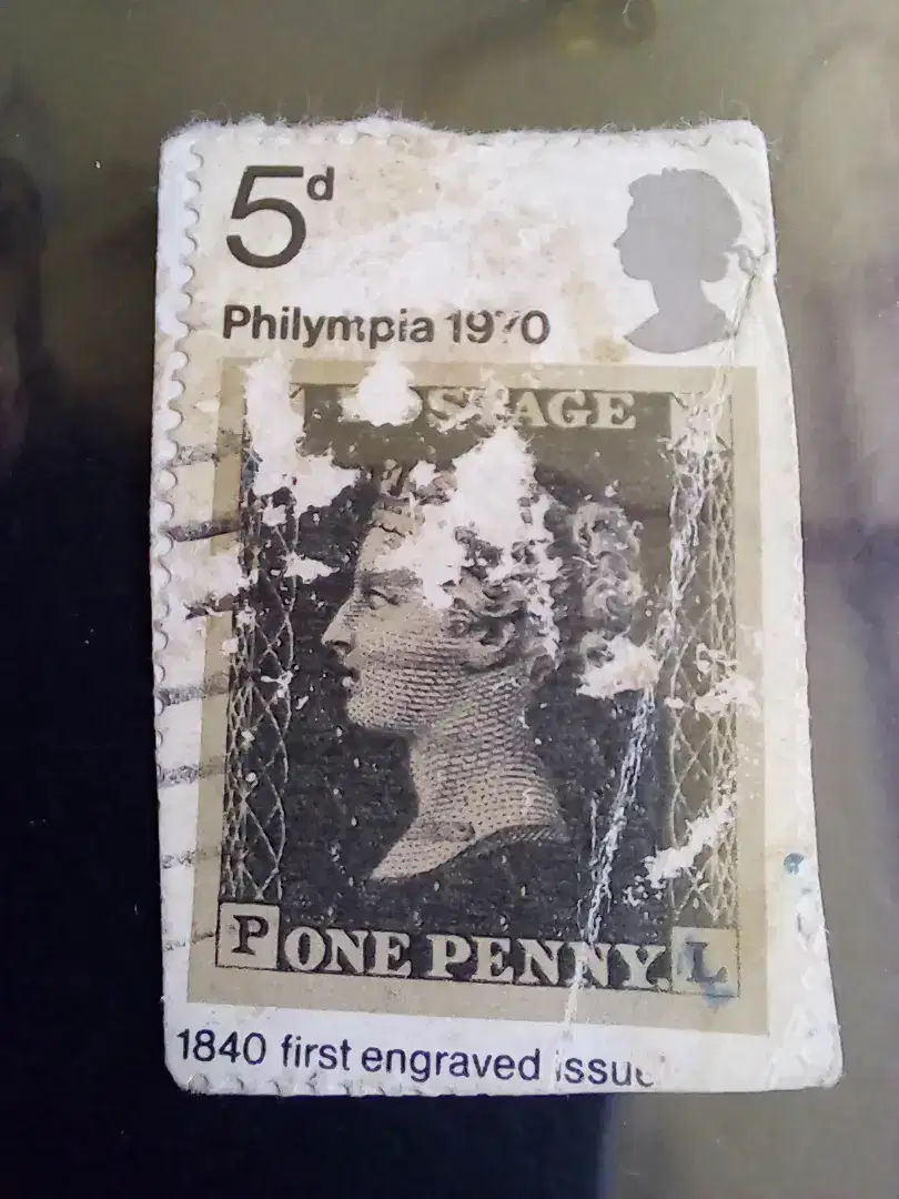Perangko Pertama di dunia penny black