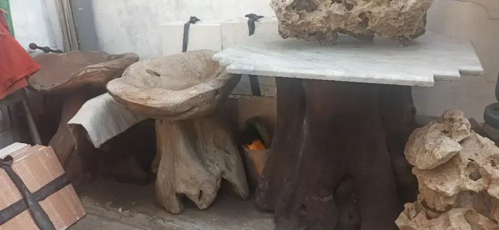 Meja set jati istimewa