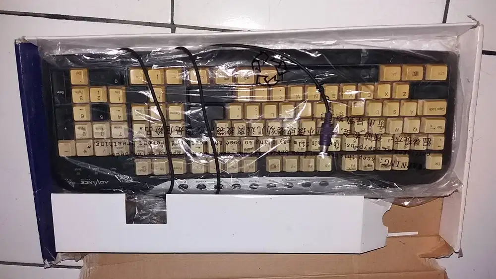 keyboard PC komputer colokan ps2 (second normal)