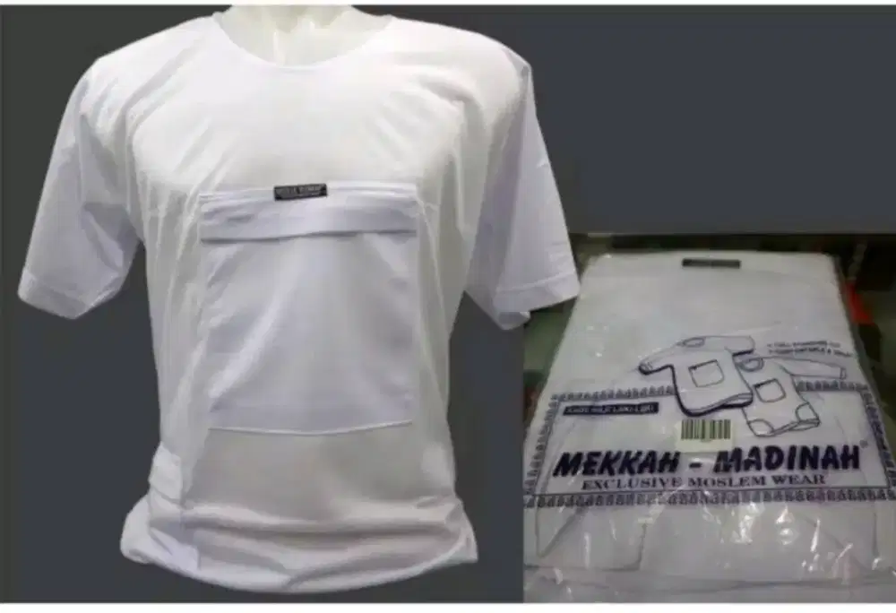 Kaos haji/umroh pria/laki dewasa.