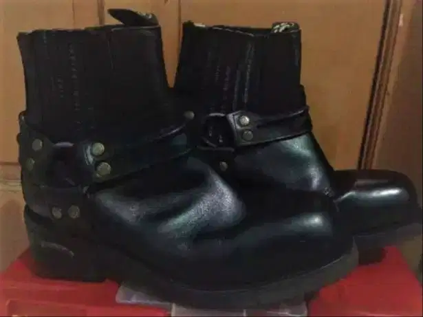 Harness Harley Boots Sepatu Boot Pria Sendra