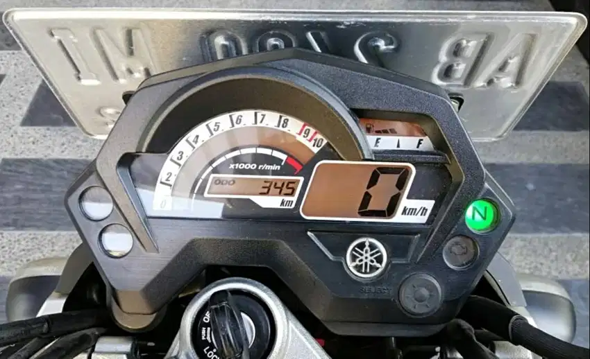 Yamaha Byson th 2012 barang simpanan istimewa asli km 345 warna merah