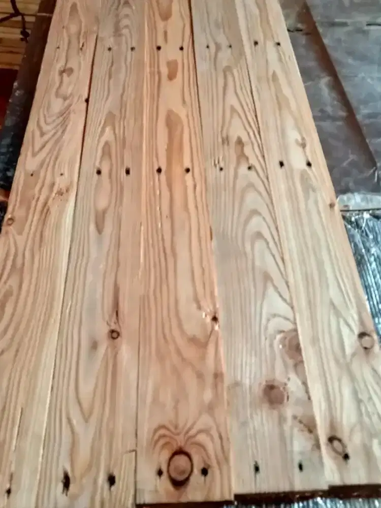 Kayu Jati Belanda dan Lokal Bekas Palet