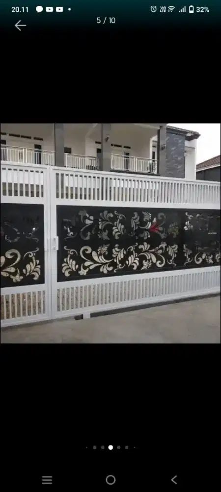 Jasa pembuatan kanopi .pagar plafon.dan sipilan diBalong bendo