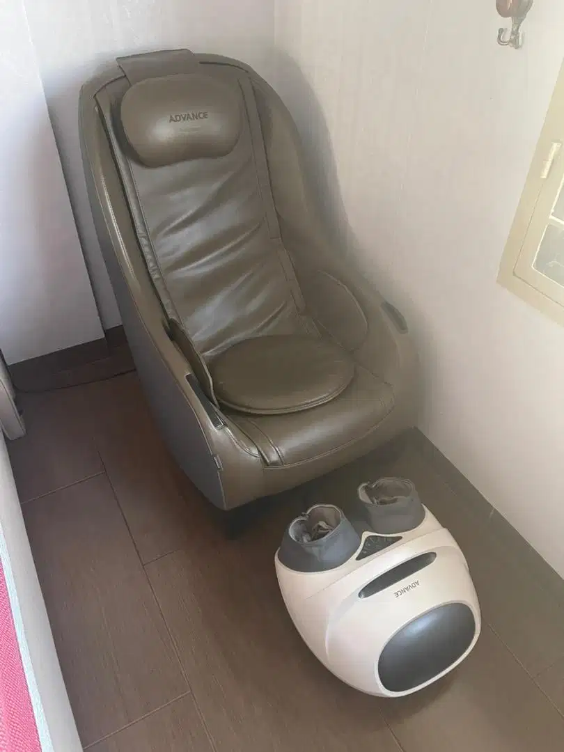 Kursi Bangku Pijat Terapi + Mesin Kaki Pijat Advance Premium!!