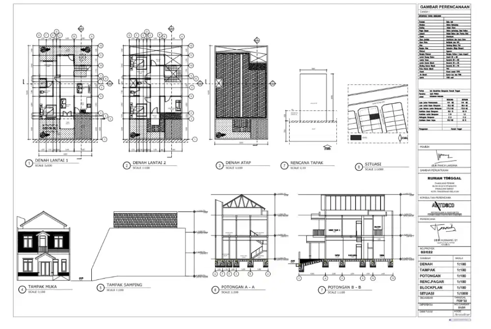 Jasa Pembuatan Gambar untuk PBG dan IMB (Izin Mendirikan Bangunan)