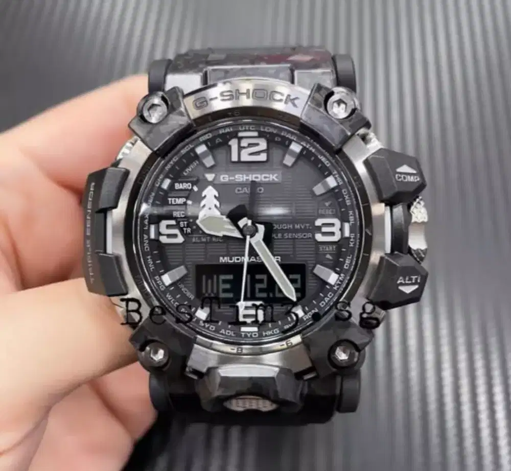 FLASH SALE .! Jam G-Shock Original GWG 2000-1A1 Black Stock 1pcs