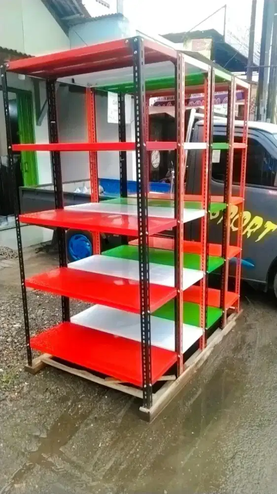 Rak siku besi lubang awet anti air