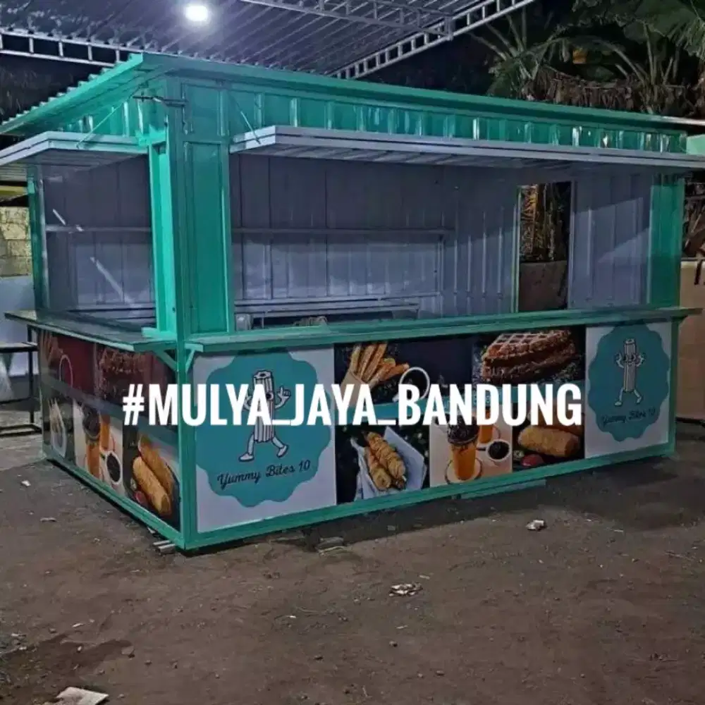 BOOTH SEMI KONTAINER/BOOTH MINIMALIS