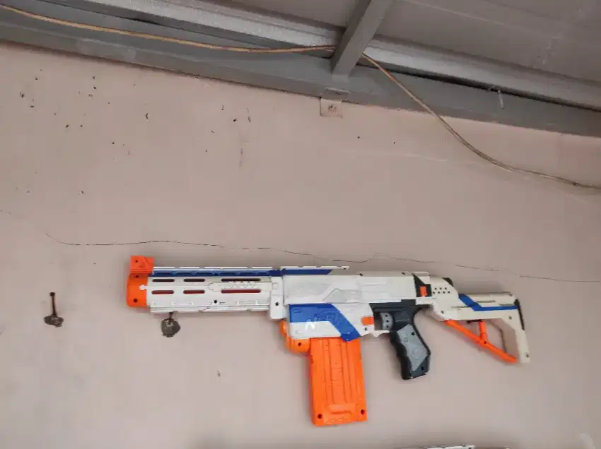 Mainan pistol anak merk nerf gun type retaliator