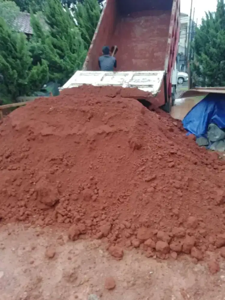 tanah urugan merah murni