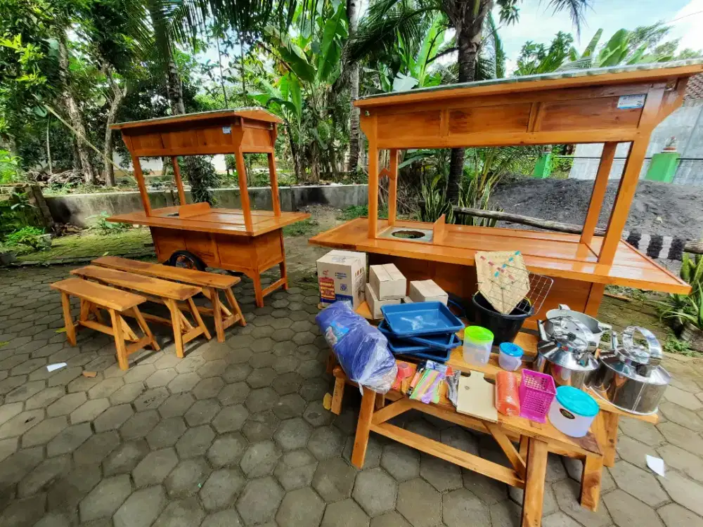 Gerobak Angkringan GRATIS ONGKIR BAYAR DITEMPAT COD JABODETABEK #222